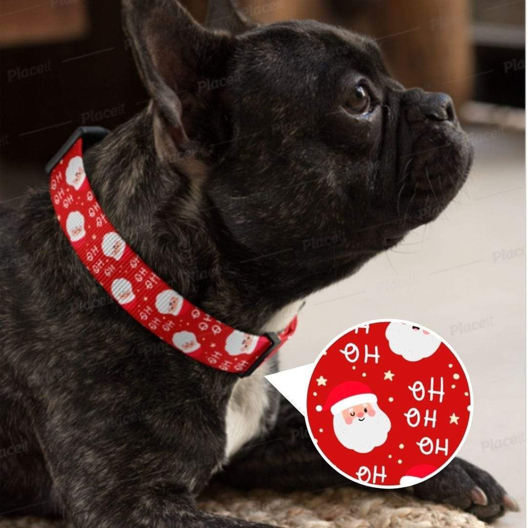 Christmas-themed Dog Collar | Create Your Own