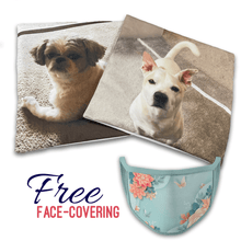 Load image into Gallery viewer, Custom Pillows Covers | Buy 2 and Get FREE Mask
